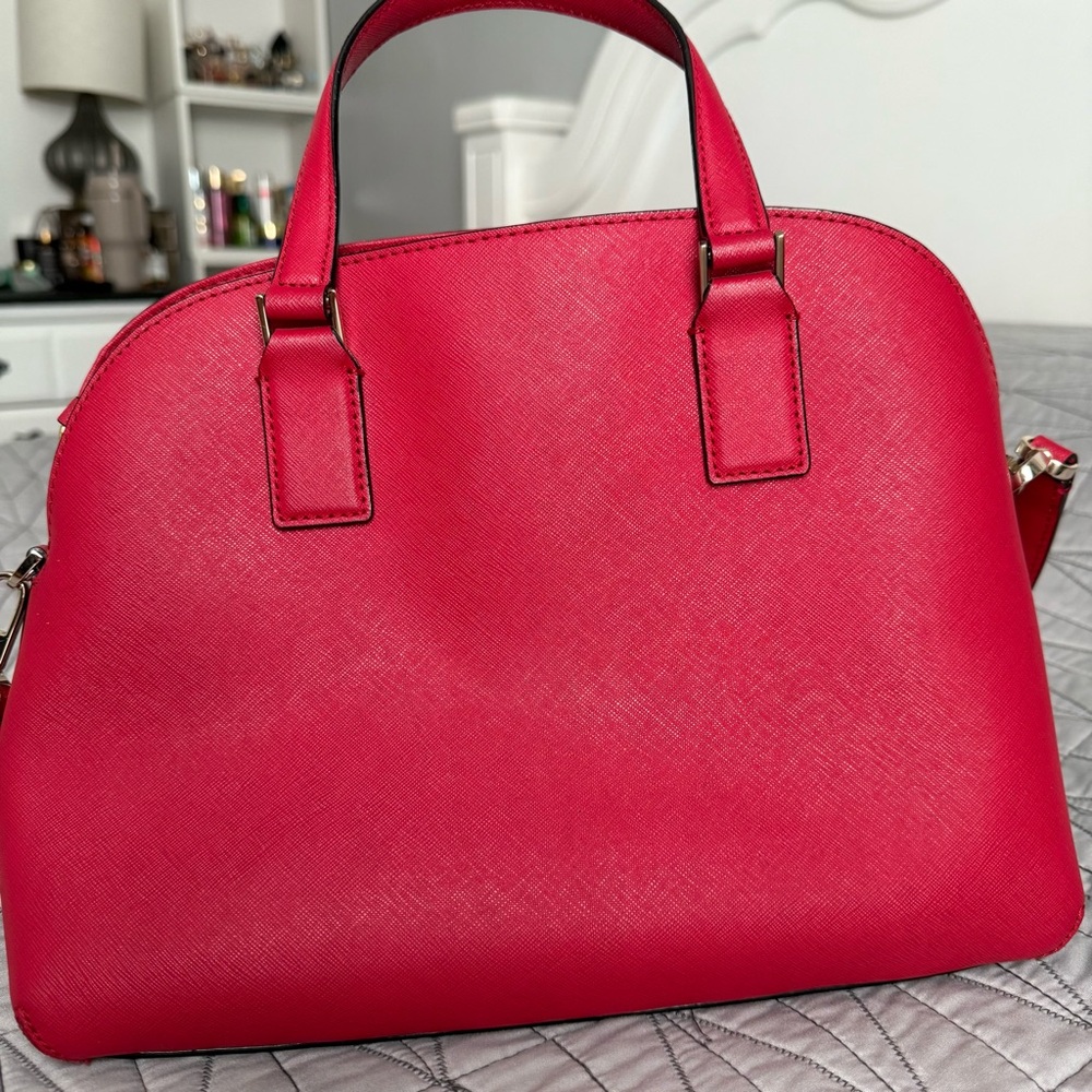 Kate Spade Medium Cameron Street Lottie in Rosso (Used) - Picture 5 of 11